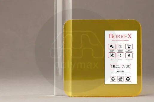 Купить Монолитный поликарбонат 12мм Borrex в Санкт-Петербурге.
