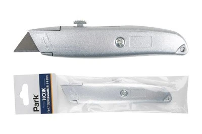 Купить Нож строительный Park лезвие 19мм трапециевидный 103773 в Санкт-Петербурге.