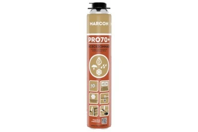 Купить Пена монтажная профессиональная MARCON всесезонная PRO 70+, (900мл), (1/12) в #P_PADEZH#.