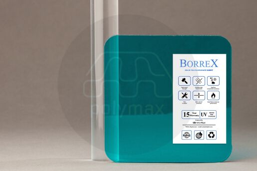 Купить Монолитный поликарбонат 4мм borrex (оптимальный) в Санкт-Петербурге.