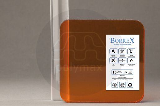 Купить Монолитный поликарбонат 3мм borrex (оптимальный) в Санкт-Петербурге.