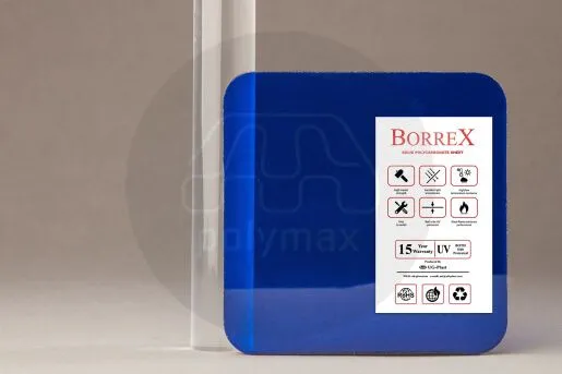 Купить Монолитный поликарбонат 6мм Borrex в Санкт-Петербурге.