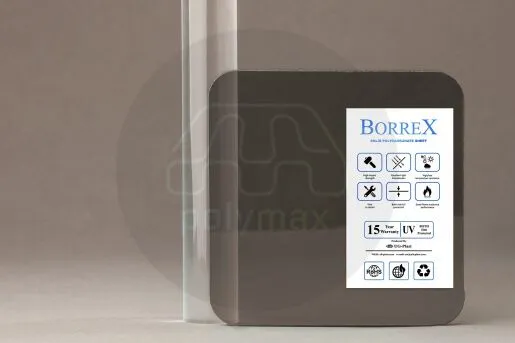 Купить Монолитный поликарбонат 4мм borrex (оптимальный) в Санкт-Петербурге.