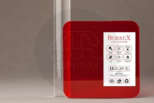 Купить Монолитный поликарбонат 6мм Borrex в Санкт-Петербурге.