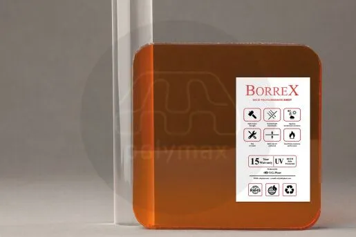 Купить Монолитный поликарбонат 3мм Borrex в Санкт-Петербурге.